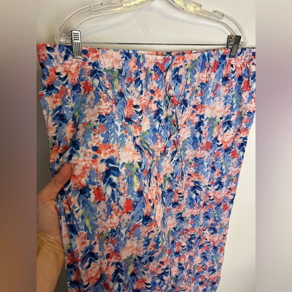 Cabernet by Sleep sense Pajama Pants  XL Floral 100% Cotton Pull on Comfortable - Picture 2 of 12